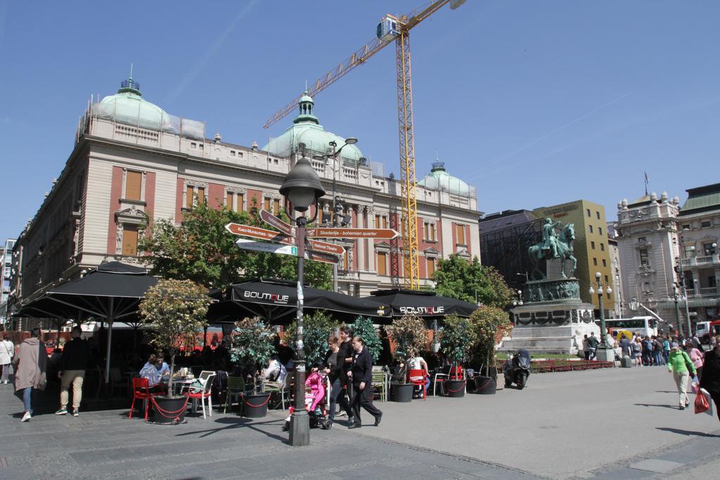 Belgrade Republic Square Apartment Belgrado Exterior foto